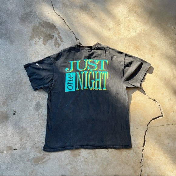 McBride and the ride 90s vintage blk front and back print single stitch hanes - Picture 2 of 2